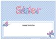Birthday Sister Matching Large Dl Insert