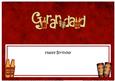 Birthday Grandad Matching Large Dl Insert