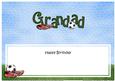 Birthday Grandad Matching Large Dl Insert
