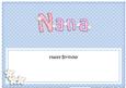 Birthday Nana Matching Large Dl Insert
