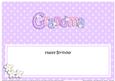 Large Dl Birthday Grandma Matching Large Dl Insert