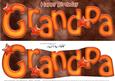 Birthday Grandpa Large Dl Quick Card 3D Decoupage