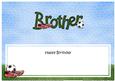 Birthday Brother Large Dl Matching Insert