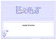 Birthday Brother Large Dl Matching Insert