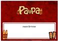 Birthday Papa Large Dl Matching Insert