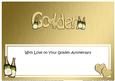 Golden Anniversary Large Dl Matching Large Dl Insert
