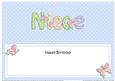 Birthday Niece Large Dl Matching Insert