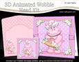 3D Hilda Hippo's Basket Animated Moveable Wobble Head Kit
