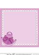 8 x 8 Perfume & Pearls Matching Square Insert Panel