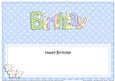 Birthday Birthday Matching Large Dl Insert