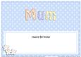 Birthday Mum Matching Large Dl Insert