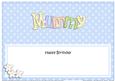 Birthday Mummy Matching Large Dl Insert