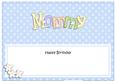Birthday Mommy Matching Large Dl Insert