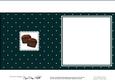 Chocolate Birthday Matching Square Insert