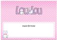 Birthday Lou Lou Large Dl Matching Insert