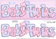 Large Dl New Baby Twins Felties Card & 3D Decoupage