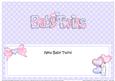 New Baby Twins Matching Large Dl Insert