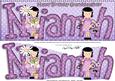 Girlz Birthday Niamh Large Dl Quick Card 3D Decoupage