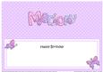 Birthday Marjory Large Dl Matching Insert