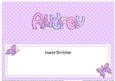 Birthday Audrey Matching Large Dl Insert