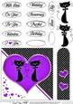 Kool Kats Purrfect Love Quick Card with Decoupage