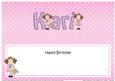 Birthday Kari Large Dl Matching Insert
