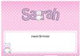 Birthday Sarah Matching Large Dl Insert