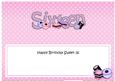 Birthday Sweet Sixteen Matching Large Dl Insert