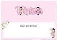 13th Birthday Large Dl Matching Large Dl Insert