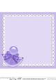 8 x 8 Perfume & Pearls Matching Square Insert Panel