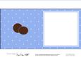 Chocolate Digestive Birthday Matching Square Insert