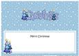 Xmas Merry Christmas Matching Large Dl Insert