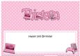 13th Birthday Large Dl Matching Large Dl Insert