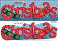 Large Dl Merry Christmas Quick Card 3D Decoupage