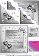 Great Gran & Grandad Diamond Wedding Anniversary Wavy Corner