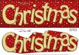Large Dl Merry Christmas Quick Card 3D Decoupage