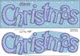 Large Dl Merry Christmas Quick Card 3D Decoupage