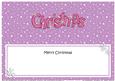 Xmas Merry Christmas Matching Large Dl Insert