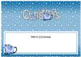 Xmas Merry Christmas Matching Large Dl Insert