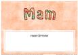 Birthday Mam Matching Large Dl Insert