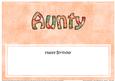 Birthday Aunty Large Dl Matching Insert