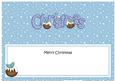 Xmas Merry Christmas Matching Large Dl Insert