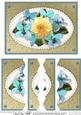 Flowers & Pearls Wavey Edged Side Stacker