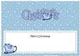 Xmas Merry Christmas Matching Large Dl Insert