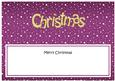 Xmas Merry Christmas Matching Large Dl Insert