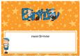 Boyz Birthday Large Dl Matching Large Dl Insert