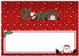 Xmas Grandson with Santa Matching Large Dl Insert