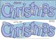 Large Dl Merry Christmas Quick Card 3D Decoupage