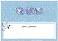 Xmas Merry Christmas Matching Large Dl Insert