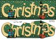Large Dl Merry Christmas Quick Card 3D Decoupage